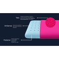thumbnail image 2 of Almohada EBDreams Mold Gel Rosa Air Sense Estandar Suave Ergonomica Bambu El Bazar Store, 2 of 5