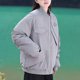 thumbnail image 1 of Puntoco Blusa Informal De Manga Larga Con Cremallera Para Mujer, Abrigo, Chaqueta, Moda, 1 of 5