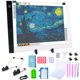 thumbnail image 1 of Kit De Almohadilla De Luz Led Para Pintura De Diamante A3, Accesorios De Pintura De Diamante 5D, Kit De Herramientas, Taladro Completo Para Adultos Y Niños, Suministros, Incluye Estuche De Almacenamie, 1 of 9