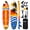 Mango Tango, variant on Quashley Wide Inflatable Stand up Paddle Board, 11 ft x 34 inch All-Around SUP Board with Paddle, Hand Pump, Backpack and Leash