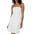 thumbnail image 2 of Coduop Women Off Shoulder Strapless Mini Tube Dress Open Back Bodycon Dress Short Party Dress, 2 of 9