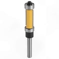 thumbnail image 2 of Woodworking Router Bit with 1/4" Shank, Flush Trim Cutter for Top and Bottom Bearing Applications, 2 of 5