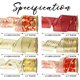 thumbnail image 2 of Cinta decorativa MEEDEE, 6 rollos, 6 x 1,9 m, alambrada, oro rojo, 2 of 9