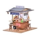thumbnail image 3 of Tienda de sushi de bricolaje,Kits de juguetes hechos a mano de tienda de sushi en miniatura de madera DIY,Modelo de juguete japonés,comida en miniatura,escena de juego en casa,Kits de casa de, 3 of 9