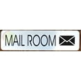 thumbnail image 4 of MAIL ROOM SIGN (2x7.75 BRUSH SILVER,ALUMINUM) -ref16822, 4 of 5