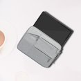 thumbnail image 3 of Funda para computadora portátil Durable Resistente al agua, resistente a los rasguños Elegante Múltiples bolsillos Estuche para computadora gris370mmX265mmX20mm Macarena Funda para portátil, 3 of 8