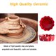 thumbnail image 4 of Cuenco de comida para hámster, plato de comida para animales pequeños de cerámica, evita que se vuelque y se mueva, 4 of 8