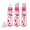 Dr. Brown's BPA Free Baby Bottles 8 Oz. - Pink - 3 Pack []