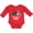Red, variant on Inktastic Christmas Squad with Plaid Trees Boys or Girls Long Sleeve Baby Bodysuit