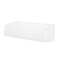 thumbnail image 2 of CarpNettore Wall Mount Wire Basket Food Storage Kitchen Storage for Ginger Egg Vegetable White L, 2 of 9