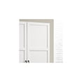 thumbnail image 6 of Aubree White Engineered Wood Wardrobe Cabinet Armoire with Drawers, 6 of 6