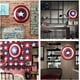 thumbnail image 4 of Metal Captain Shield Cosplay Halloween Party 1:1 Full-Size Replica red, 4 of 5