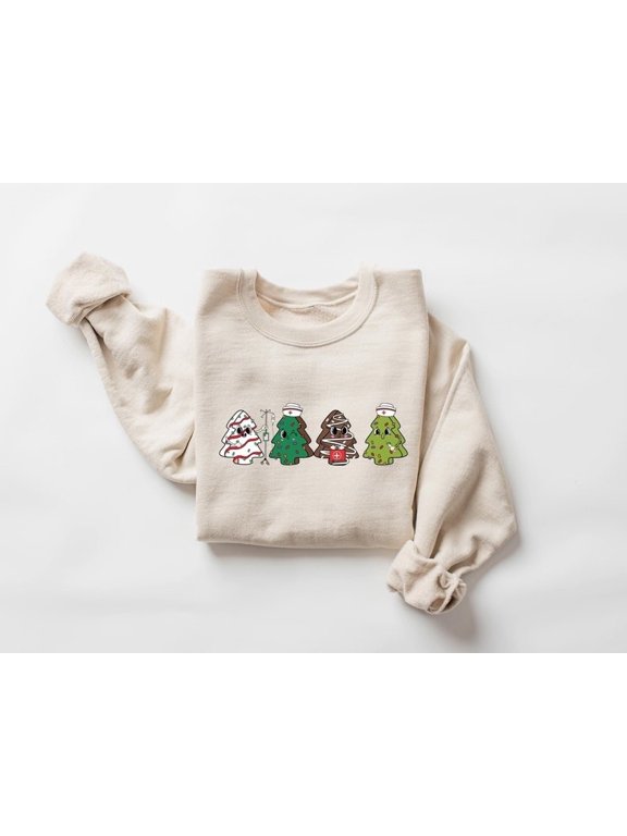 Nurse Christmas Tree Cake Sweatshirt, Nursing Christmas Sweater, Emergency Christmas Shirt, Christmas Nurse Gift, RN Christmas Sweater