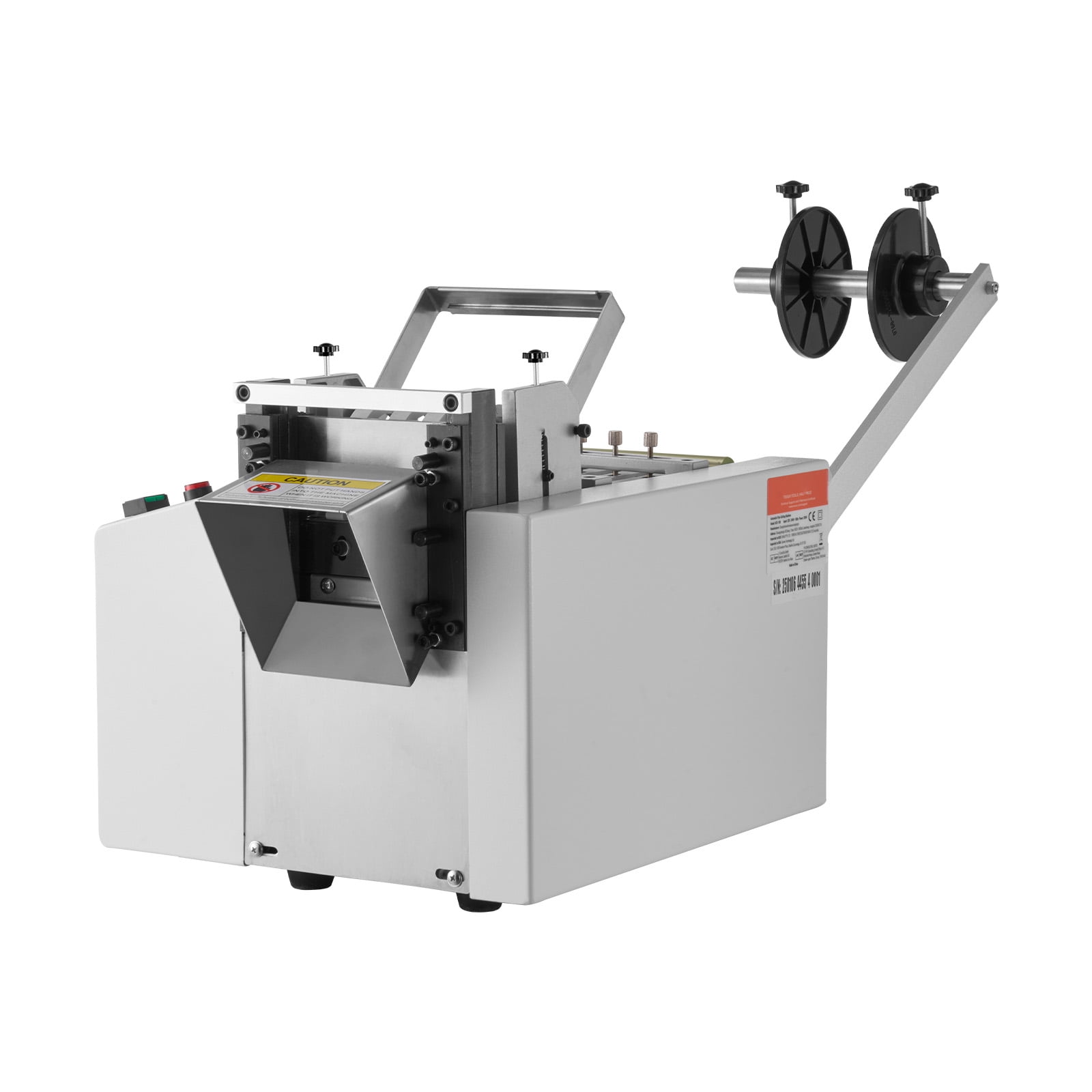 KFFKFF Automated Tubing Trimmer, Wire Pipe Slicing Equipment with 1mm-85mm Slicing Breadth, 0.1mm-99999.9mm Length, Auto Tubing Trimmer for Heat Contracting Tube, Fiberglass Tube, Wire