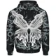 thumbnail image 3 of Sudaderas de otoño para hombre, sudadera holgada, ropa para hombre, sudadera con capucha para hombre, sudadera con capucha con estampado de mariposas vintage, ropa Y2k para hombre, 3 of 4
