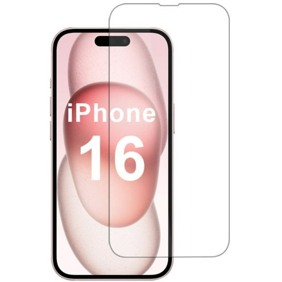 HD Tempered Glass Screen Protector for iPhone 16