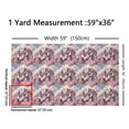 thumbnail image 3 of Castle Fairy Magic Unicorn Fabric by the Yard 10 Yards, Chic Cherry Blossoms Room Decor Fabric by the Yard, Magical Wildlife Fabric for Sewing, Microfiber Bedroom Decor, 3 of 6