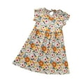 thumbnail image 6 of ZOYOEN Girls Floral Dresses- Sleeveless Cute Casual Flowy Summer Dress Multicolor Size 5 Years, 6 of 6