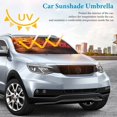 thumbnail image 3 of Sausage Party: Foodtopia Sombrilla Solar para Auto - Protector de Parabrisas Plegable | Cortina Solar Delantero | Bloqueo UV y Aislamiento de Calor 133x73cm, 3 of 6