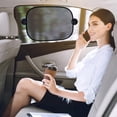 thumbnail image 5 of 5Pcs Car Window Shade - 4 Side Sunshades + Rear Window Cover, UV Rays Protector with Strong Suckers, Protects Your Family's Privacy, Keeps Car Interior Cooler, Fits Most Sedans, SUVs, 5 of 6