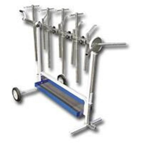 Pneumatic  Universal Rotating Super Work Stand for Paint and Body
