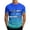 Blue@GC@, variant on Mens T-Shirts Short Sleeve T Shirts for Men Crew Neck Gradient Color Letter Graphic Casual Summer Tee Tops