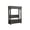 Black, variant on Taran Designs Isabella Carved Solid Wood Hall Tree Bench in White