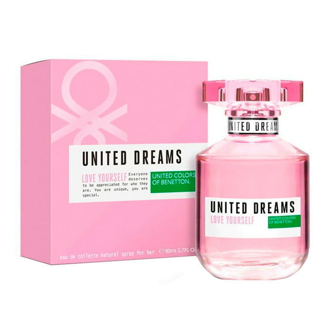 PERFUME Benetton United Dreams Love Yourself Agua de tocador 80ml dama