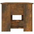 thumbnail image 5 of vidaXL Coffee Table Smoked Oak 79x49x41 cm Engineered Wood, 5 of 5