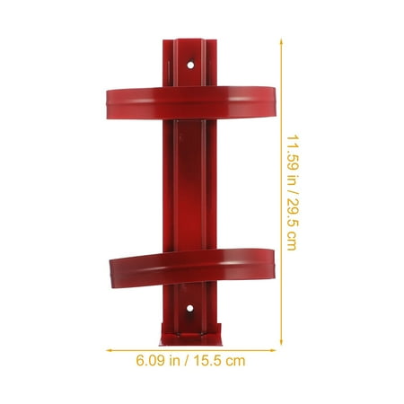 

1pc Fire Extinguisher Wall Hanger Iron Hanger Wall-mounted Hanging Bracket Holder