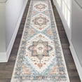 thumbnail image 2 of 2 x 8 ft Washable Hallway Runner Rugs, Non-Slip Soft Kitchen Rug Runner Laundry Room Rug, Vintage Floor Runner for Kitchen Entryway Laundry Room, 2 of 9