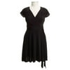 Women's Plus Slinky Wrap Dress