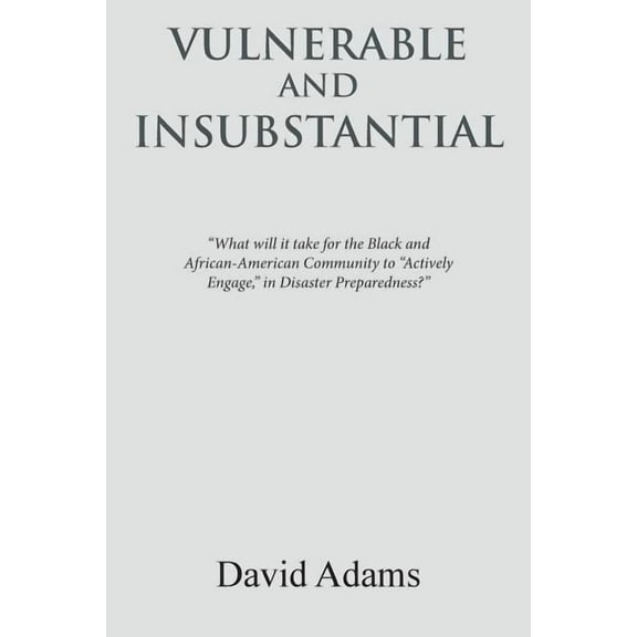 Vulnerable and Insubstantial: What Will It Take?, (Paperback)
