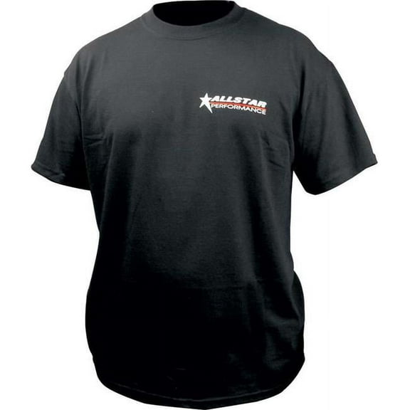 Allstar Performance ALL99902XXL Allstar Logo Print T-Shirt, Black - 2XL