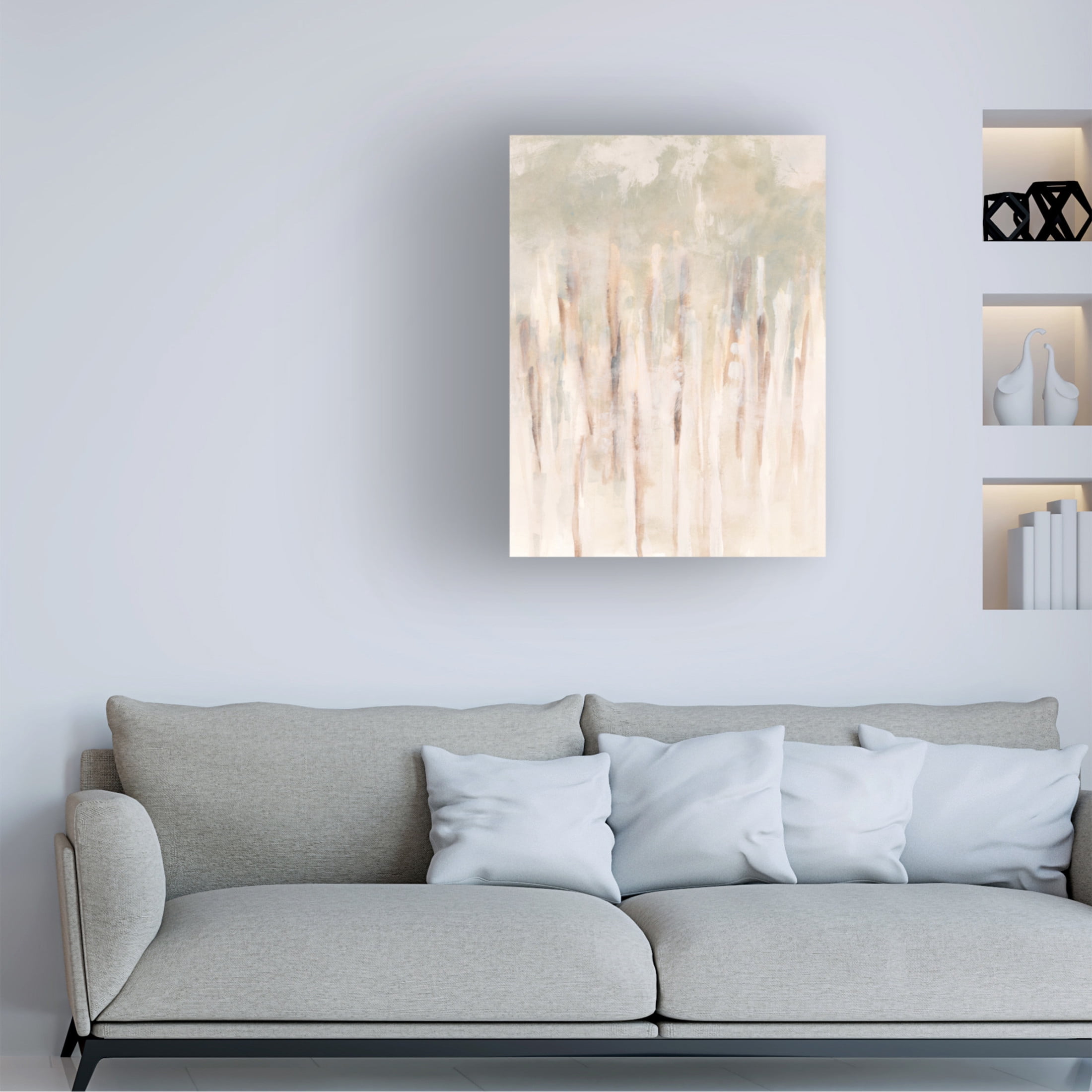 Trademark Fine Art June Erica Vess  Abstract Thicket I Canvas Wall Art