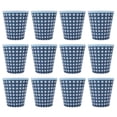 thumbnail image 2 of Taza para bebidas, taza de agua de 12 piezas, taza de té de rejilla azul, taza de leche confiable y duradera, 2 of 8