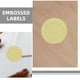 thumbnail image 2 of 200 pegatinas autoadhesivas en relieve para certificados y premios con borde festoneado para sobres de graduación y documentos oficiales, color dorado., 2 of 6