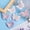 A-MIX COLOR-6PCS, variant on 2PCS Butterfly Hair Clips, Small Cute Embroidery Barrettes Pink White Double Layer Lace Hairpin Glitter Pearl Fairy Hair Accessories for Women Girls Party Halloween Decorations