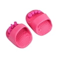 thumbnail image 3 of 2 piezas Acupresión Massaje de Slipper Massage Shoes para oficina doméstica rosa, 3 of 8