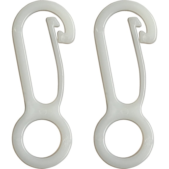 Valley Forge Flag Pole Snap Hooks Nylon - Flagpole Snap Hook Clip - 2 Count, 2.5 In