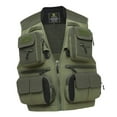thumbnail image 4 of Chaleco de pesca con mosca, chaqueta sin mangas, chaleco transpirable y ajustable, chaleco utilitario L, 4 of 9