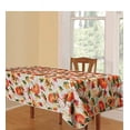 thumbnail image 4 of Nappe Imprimée Européenne de Citrouilles et de Feuilles d'Automne - 60" x 102", 4 of 4