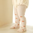 thumbnail image 4 of Baby girl cotton tights Thin hollowed out summer mesh lace fashion toddler feet pantyhose - Set3, 4 of 5