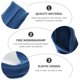 thumbnail image 3 of BEADCEST 6Ud Yoga Headband Elástico Multicolor Transpirable Para Deportes Y Fitness Con Cómodo, 3 of 6