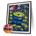 thumbnail image 4 of 5D Kit DIY Vidrio Dibujos Animados Ronda Completa Taladro Diamante Pintura Artesanal (A536), 4 of 9