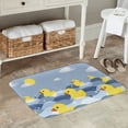 thumbnail image 7 of Goofa 16"x24" Inches ducklings swim on the sea waves Pattern Doormats for Outdoor Entrance - Non-Slip Welcome Mat, Heavy Duty Door Mats Outdoor, Spring Doormat, 7 of 7