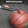 thumbnail image 3 of Sports Ball Pump Portable Air Pump Ball Inflator with Needle Storage Push And Pull Inflating System Hand Pump for Volleyball Basketball Soccer Football Rugby, 3 of 8