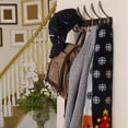 thumbnail image 3 of Perchero de pared de metal resistente, percheros para abrigo, sombrero, toalla, monedero Fokelyi WRHS-80-3, 3 of 5
