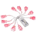 thumbnail image 3 of Cadena De Luces Con Forma De Animal De Pingüino 10-Led 1.65M Decoración De Ambiente Scienceny HA025771-05, 3 of 5