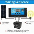 thumbnail image 4 of Panel solar de 100 W, 420 x 280 x 30 mm, sin controlador Coxolo, 4 of 5
